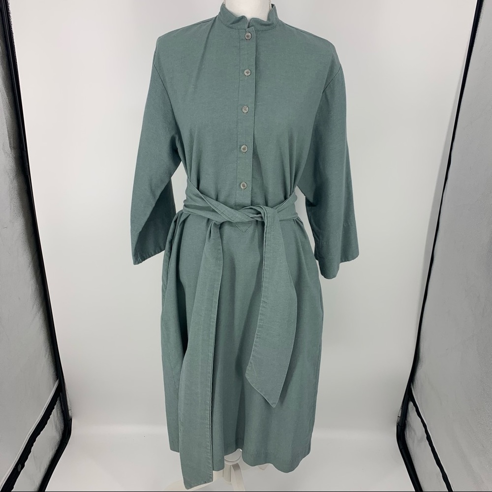Vintage Andrew McMullan Chambray Tunic Dress